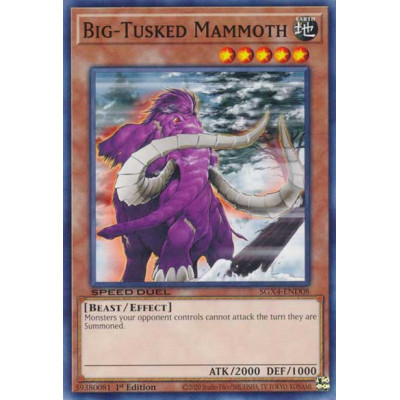 Big-Tusked Mammoth - SGX4-END08