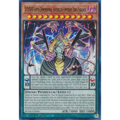 DDDD Super-Dimensional Sovereign Emperor Zero Paradox - BLMR-EN046