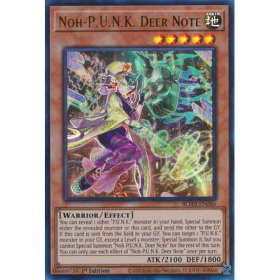 Noh-P.U.N.K. Deer Note - BLMR-EN066