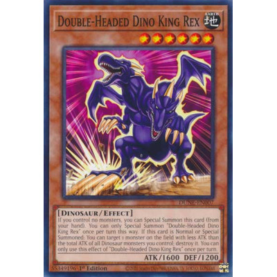 Double-Headed Dino King Rex - DUNE-EN007