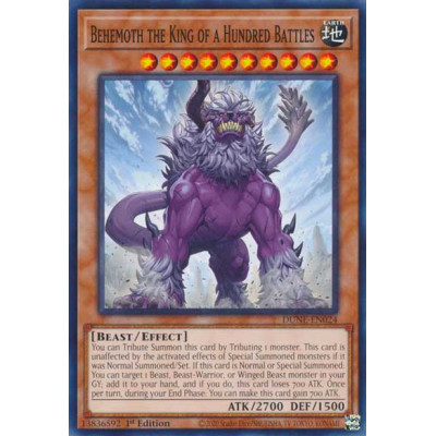 Behemoth the King of a Hundred Battles - DUNE-EN024