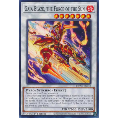 Gaia Blaze, the Force of the Sun - DUNE-EN042