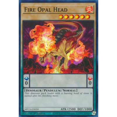 Fire Opal Head - MP23-EN050