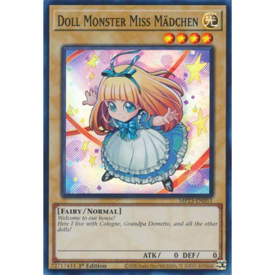 Doll Monster Miss Mädchen - MP23-EN051