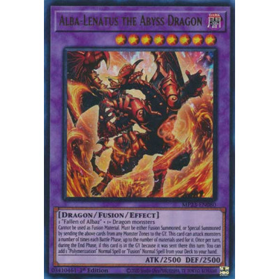 Alba-Lenatus the Abyss Dragon - MP23-EN080