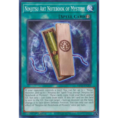 Ninjitsu Art Notebook of Mystery - MP23-EN201