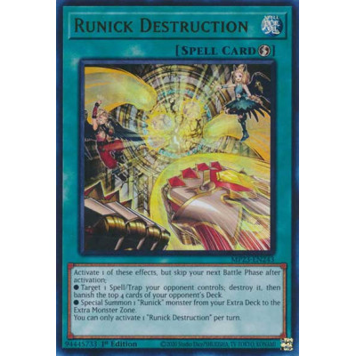 Runick Destruction - MP23-EN243