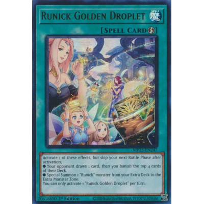 Runick Golden Droplet - MP23-EN247