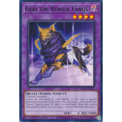 Geri the Runick Fangs - MP23-EN251