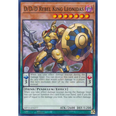 DDD Rebel King Leonidas - MP23-EN277