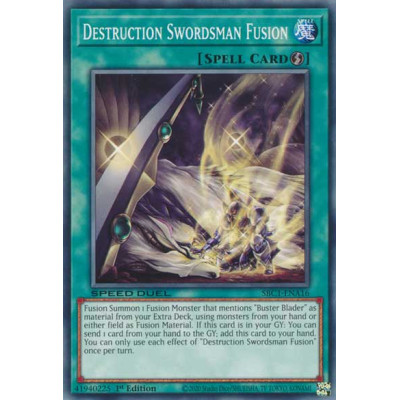 Destruction Swordsman Fusion - SBC1-ENA16