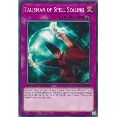 Talisman of Spell Sealing - SBC1-ENG17