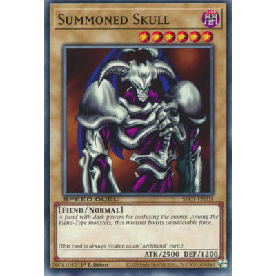 Summoned Skull - SBC1-ENI01