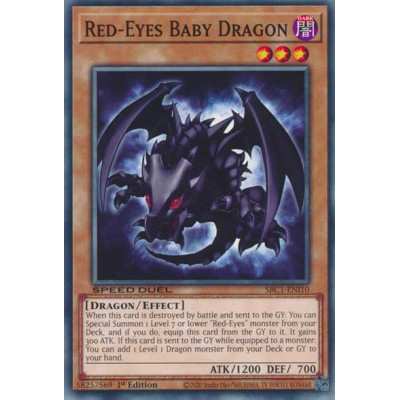 Red-Eyes Baby Dragon - SBC1-ENI10