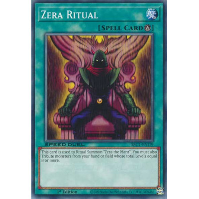 Zera Ritual - SBC1-ENI19