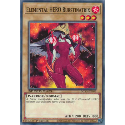 Elemental HERO Burstinatrix - SGX3-ENA03