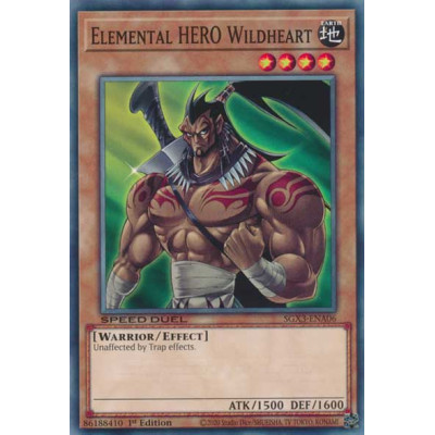 Elemental HERO Wildheart - SGX3-ENA06