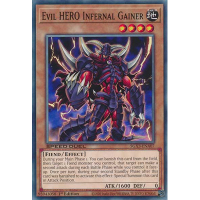 Evil HERO Infernal Gainer - SGX3-ENA07