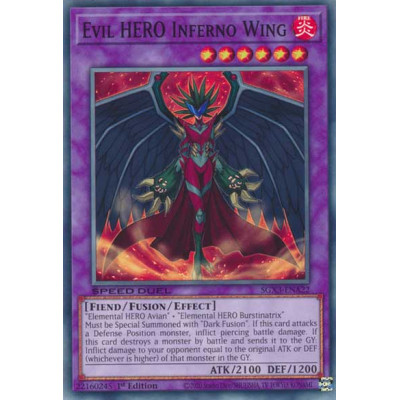 Evil HERO Inferno Wing - SGX3-ENA22