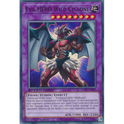 Evil HERO Wild Cyclone - SGX3-ENA23