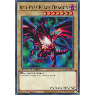 Red-Eyes Black Dragon - SGX3-ENB02