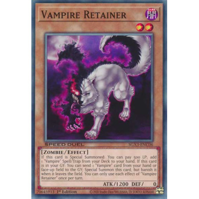 Vampire Retainer - SGX3-ENC06