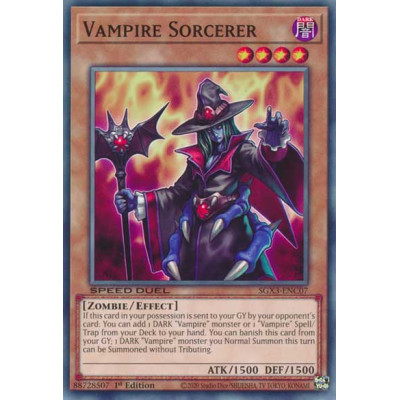 Vampire Sorcerer - SGX3-ENC07