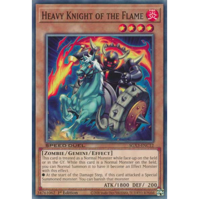 Heavy Knight of the Flame - SGX3-ENC12