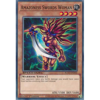 Amazoness Swords Woman - SGX3-END02 - Common