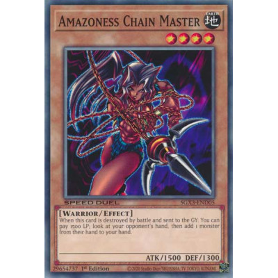 Amazoness Chain Master - SGX3-END05