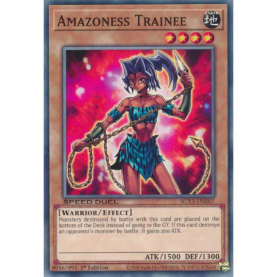 Amazoness Trainee - SGX3-END07