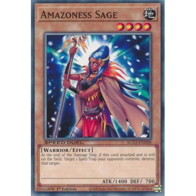 Amazoness Sage - SGX3-END08