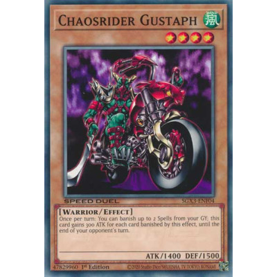 Chaosrider Gustaph - SGX3-ENF04