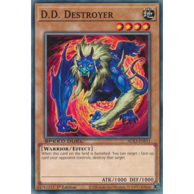 D.D. Destroyer - SGX3-ENF11