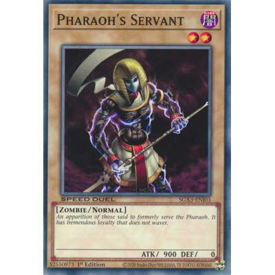 Pharaoh's Servant - SGX3-ENI03