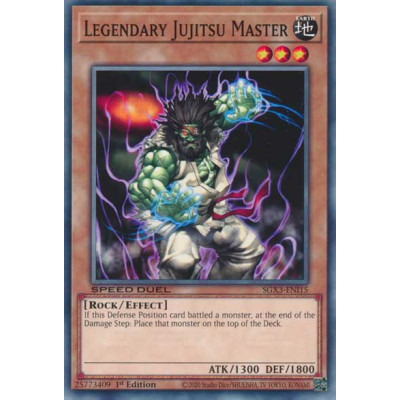 Legendary Jujitsu Master - SGX3-ENI15 - Common