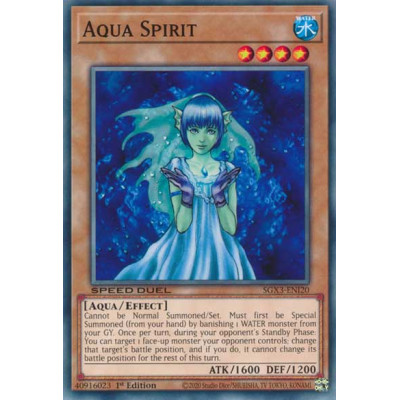 Aqua Spirit - SGX3-ENI20