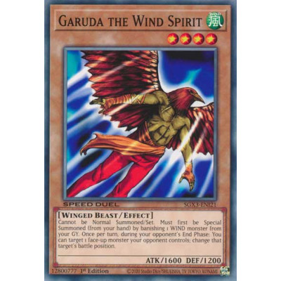 Garuda the Wind Spirit - SGX3-ENI21