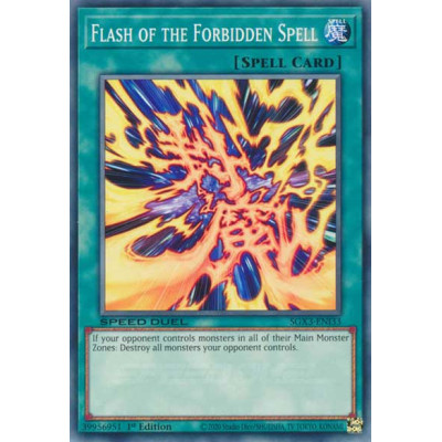 Flash of the Forbidden Spell - SGX3-ENI33