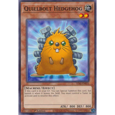 Quillbolt Hedgehog - STAS-EN031