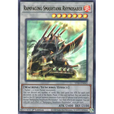 Rampaging Smashtank Rhynosaber - STAS-EN043