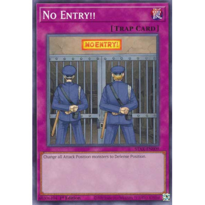 No Entry - STAX-EN009