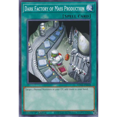 Dark Factory of Mass Production - STAX-EN028