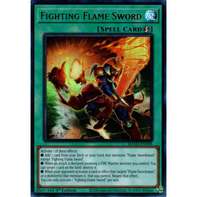 Fighting Flame Sword - MZMI-EN008