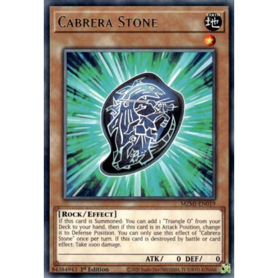 Cabrera Stone - MZMI-EN019