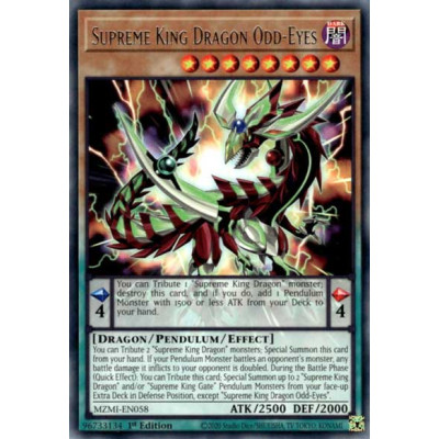 Supreme King Dragon Odd-Eyes - MZMI-EN058