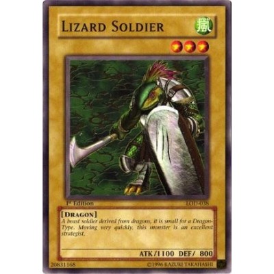 Lizard Soldier - LOD-038 - Danificada