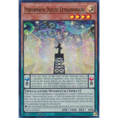 Performapal Duelist Extraordinaire - MP24-EN265