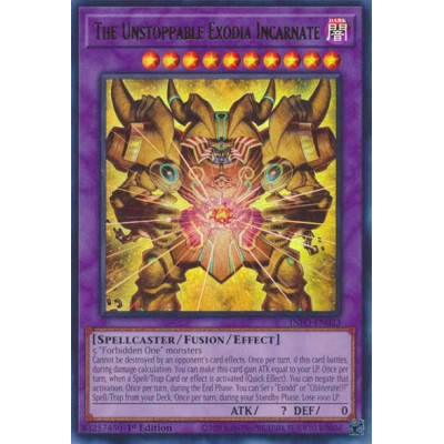 The Unstoppable Exodia Incarnate - INFO-EN033