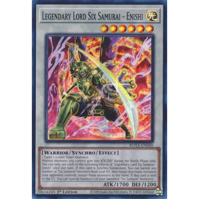 Legendary Lord Six Samurai - Enishi - ROTA-EN040